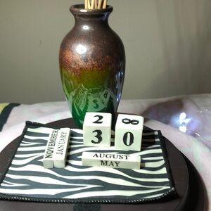 Homemade Wooden Calendar